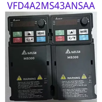 Используемый преобразователь частоты MS300 VFD4A2MS43ANSAA 1,5 кВт трехфазный 380 В, цвет как показано на рисунке, функциональный тест не поврежден